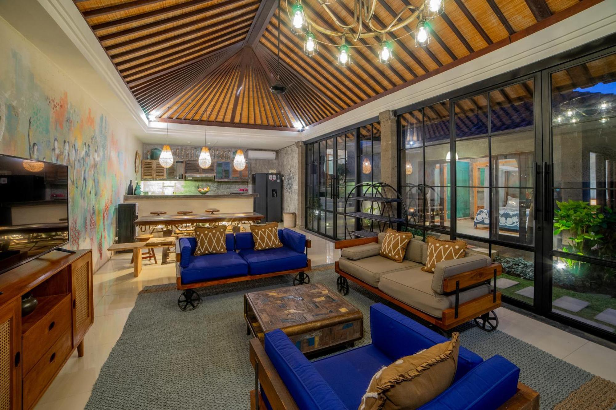 Villa Elysium Fields - Rustic Meets Industrial Chic Design Чангу Екстер'єр фото
